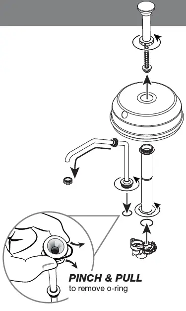SERVER SP Stainless Steel Pump for Use with Food Containers fig 6