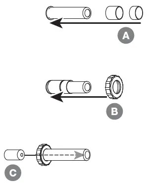 SERVER SP Stainless Steel Pump for Use with Food Containers fig 9