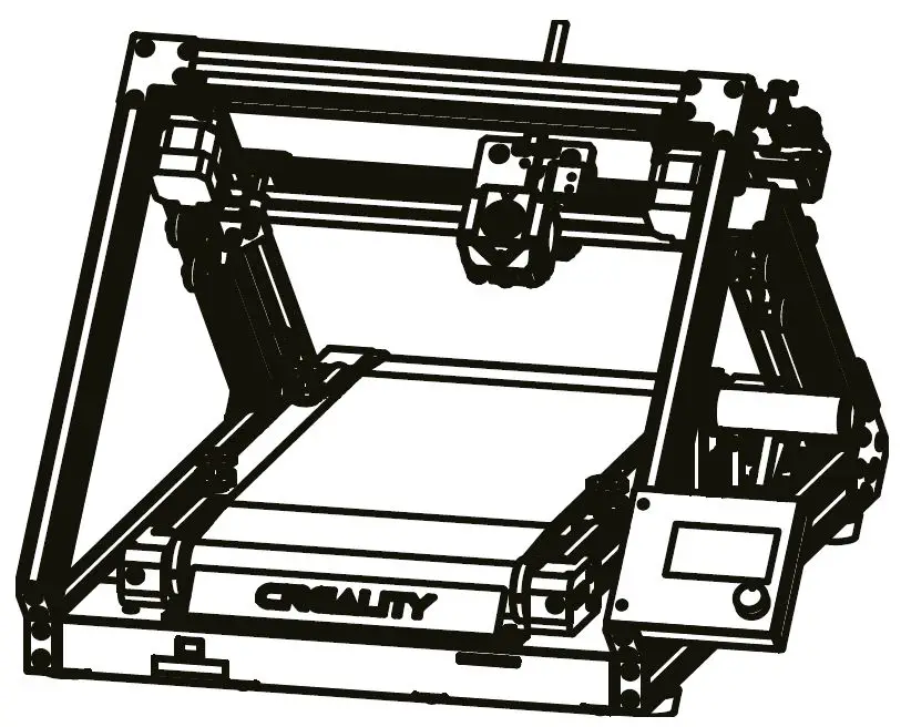 CREALITY 3D Print Mill and Infinit-Z-pro