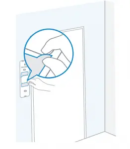 a close up of a logo