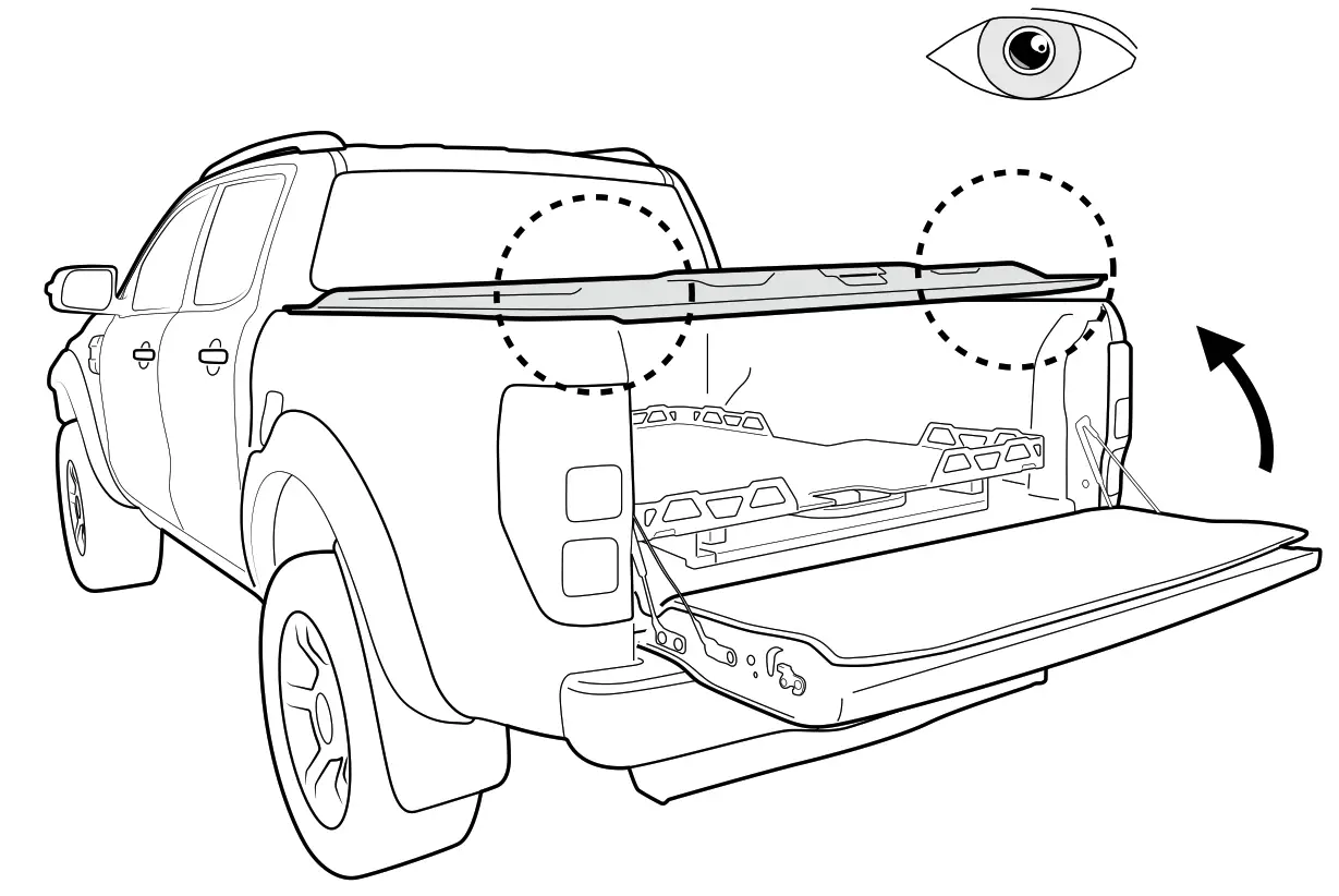 SILVERBACK LDV T60 Dual Cab 1pc LD100-20