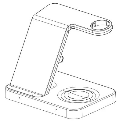 Shenzhen Maizhan Technology MZF151617 5 In 1 Wireless Charging Station