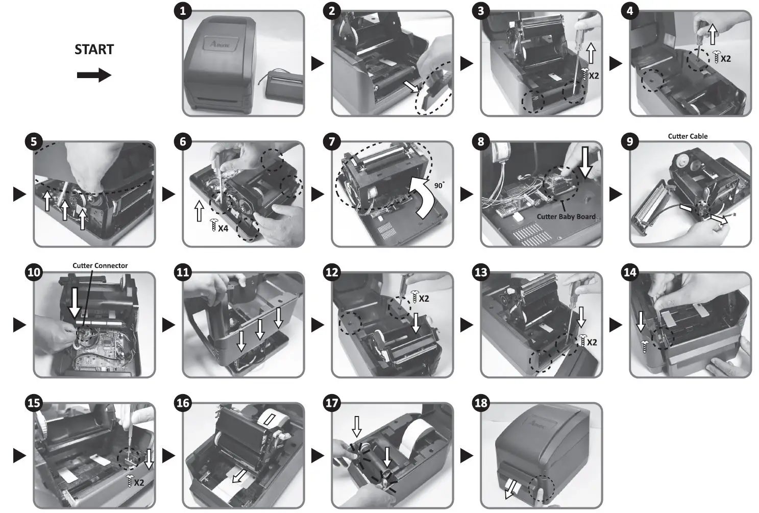 ARGOX CP-2240-Series-Desktop-Barcode-Cutter-1
