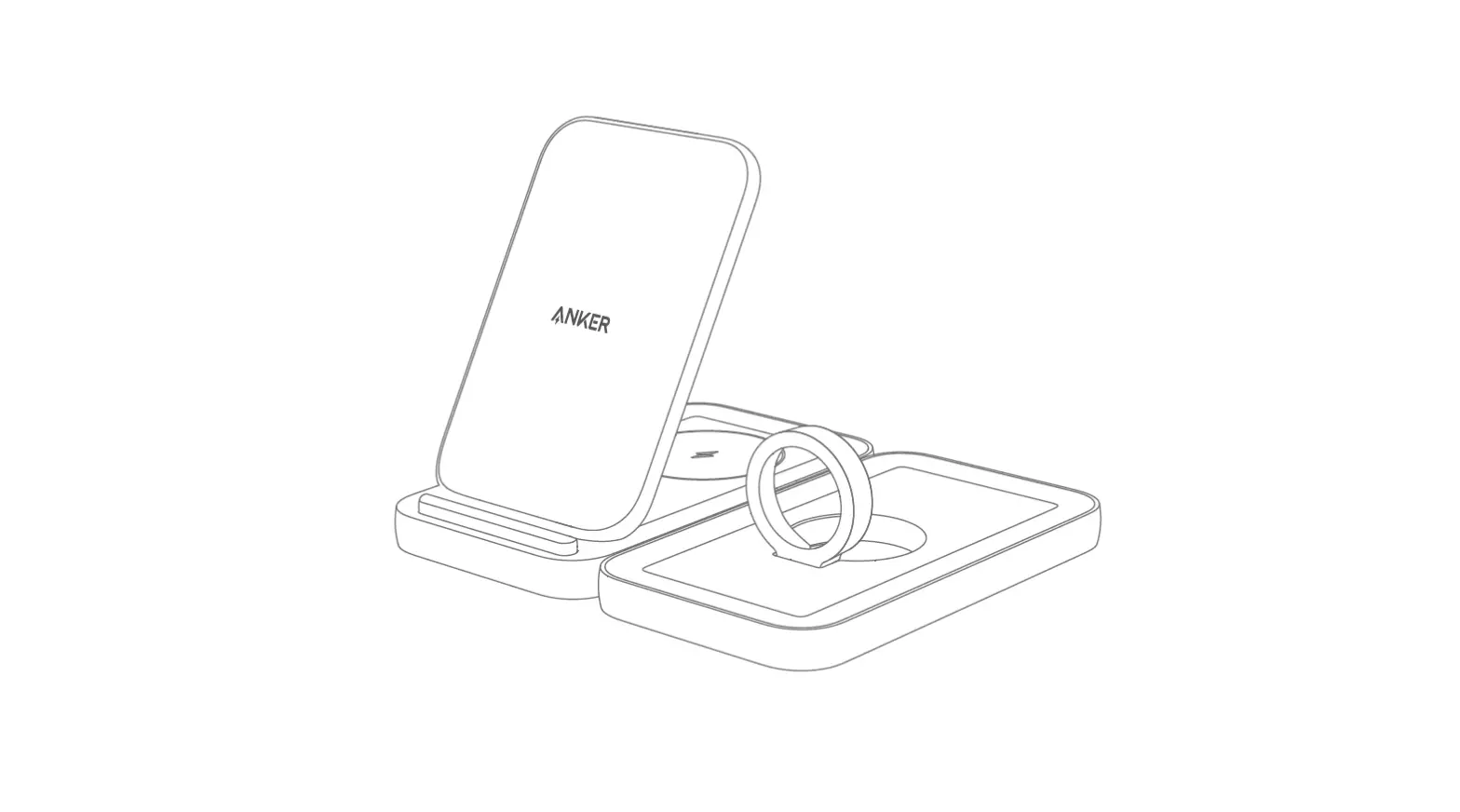 Anker A2538 533 3-in-1 Wireless Charger User Guide
