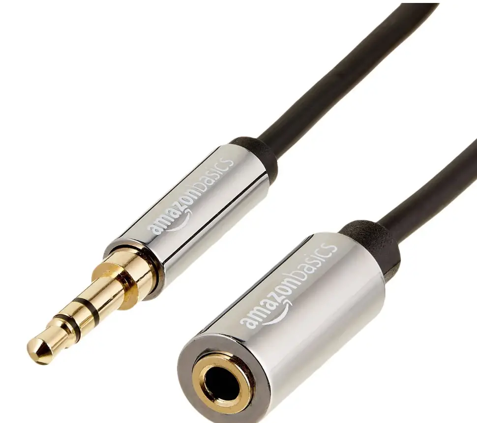 Amazon Basics 3.5mm Male To Female Stereo Audio Extension Adapter Cable-complete Features/insruction Guide Amazon Basics 3.5mm Male To Female Stereo Audio Extension Adapter Cable-complete Features/insruction Guide