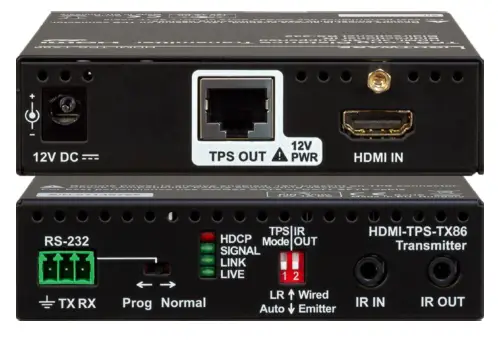LIGHTWARE HDMI TPS RX86 HDBaseT Receiver with Integrated Scaler