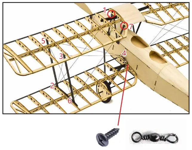 DANCING WINGS HOBBY Tiger Moth- 14