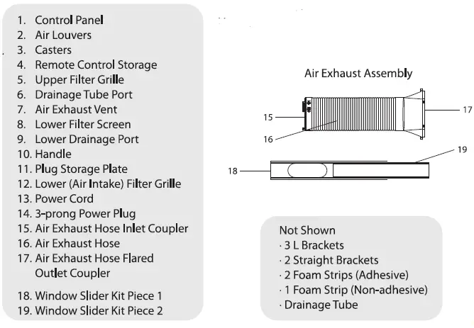 COSTWAY ES10114US-WH-Portable-Air-Conditioner-fig 3