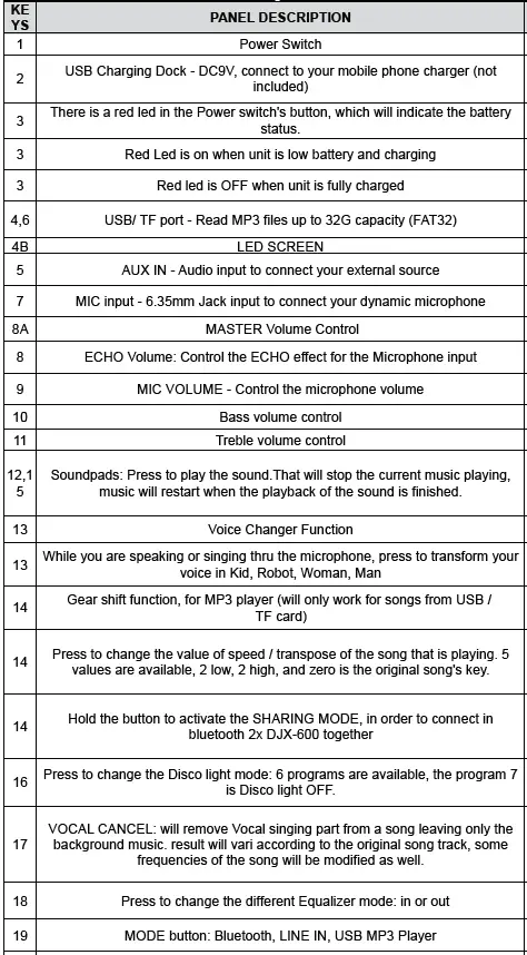 iDance DJX600 Party Speaker-3