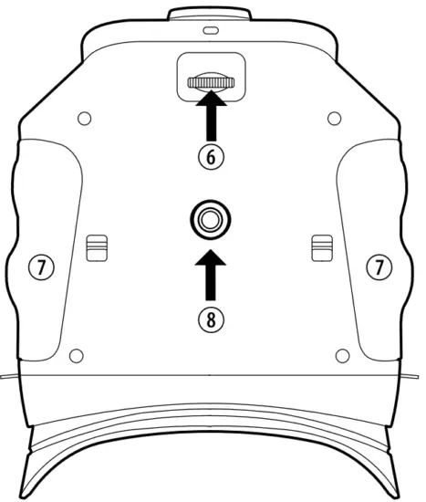 BRESSER 9677480 Digital Night Vision Bino 3 20 - Focus Wheel