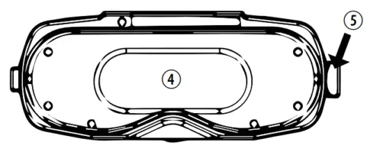 BRESSER 9677480 Digital Night Vision Bino 3 20 - Strap Hook