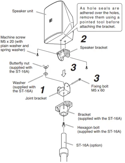 Speaker Stand Mounting