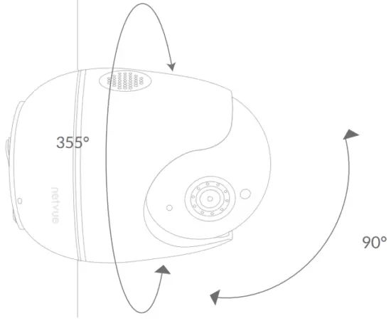 netvue Orb Cam Indoor WiFi Security HD 1080P Camera - FIG 16