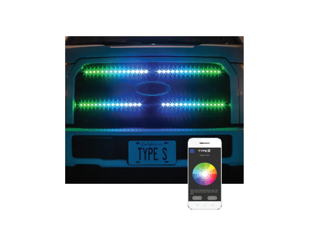 Type S Ml-56818 2 Inch Smart Led Grill Lighting Kit Instruction Manual