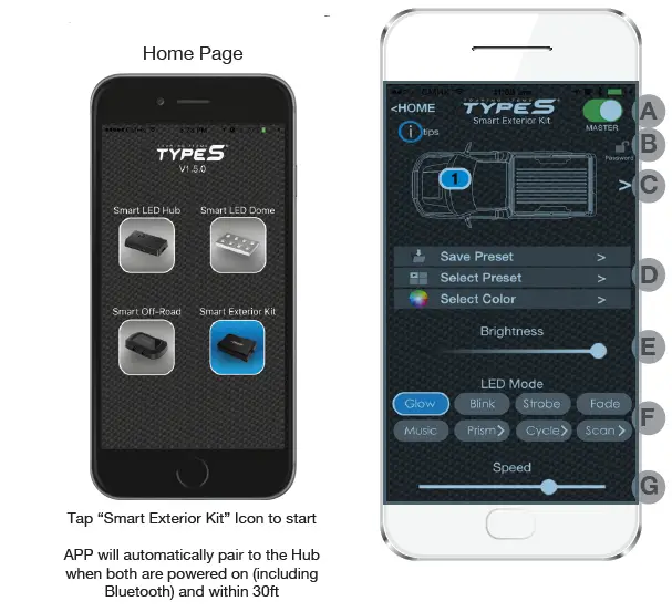 TYPE S ML-56818 2 Inch Smart LED Grill Lighting Kit-fig 11