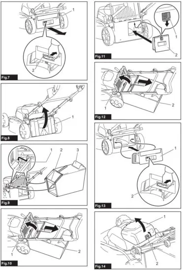 makita DLM460 Cordless Lawn Mower - fig2