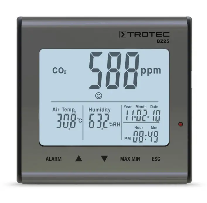 TROTEC-BZ25-CO2-Air-Quality-Monitor-PRODUCT