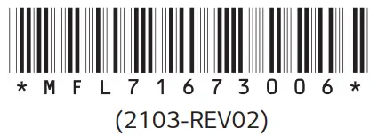 LG AN GXDV65 Stand Mount - bar code