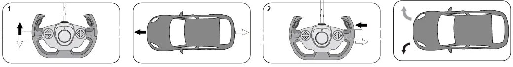 JAMARA 405093 McLaren P1 Manual Door Toy Car fig 2