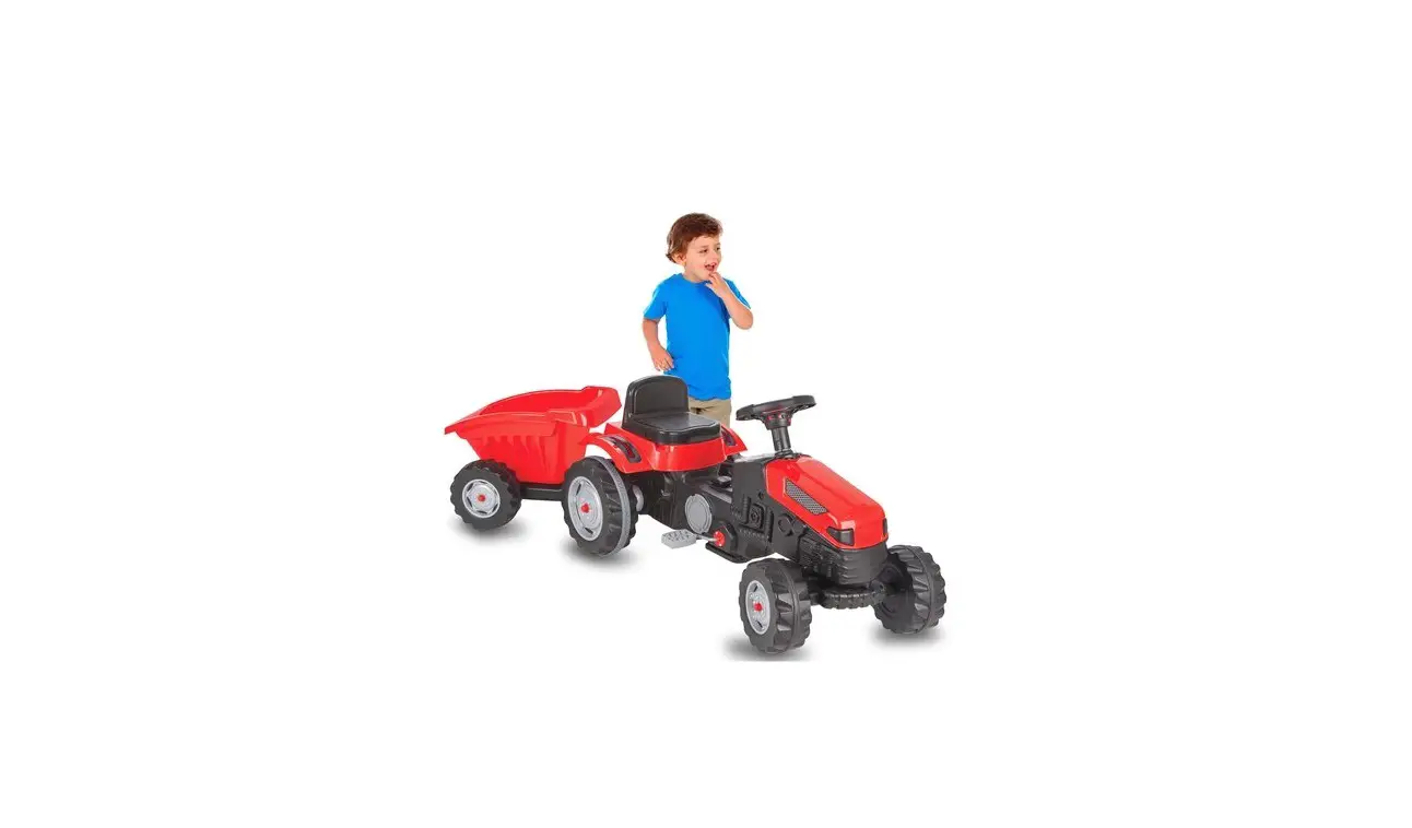 Jamara 460825 Strong Bull Pedal Tractor With Trailer Instructions