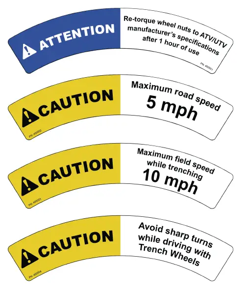 Rust Sales Inc 478-7801 Trench Wheels 1