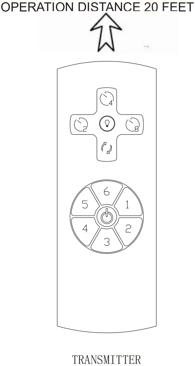 Parrot Uncle F8239110V 60 Inch Stain Nickel Indoor Ceiling Fan - Fig 10