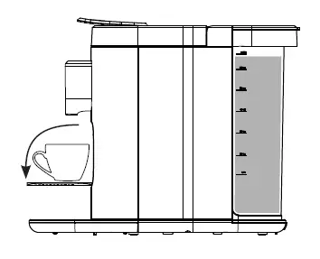 Brewing espresso pods