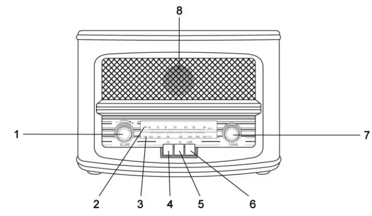 HYUNDAI-RA-601-AM-FM-Mono-Radio-fig-1