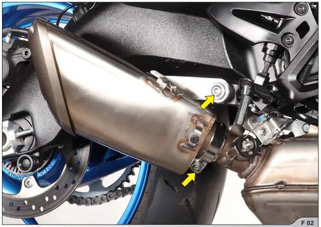Suzuki GSX-S1000 Slip On Akrapovic Exhaust System-fig14