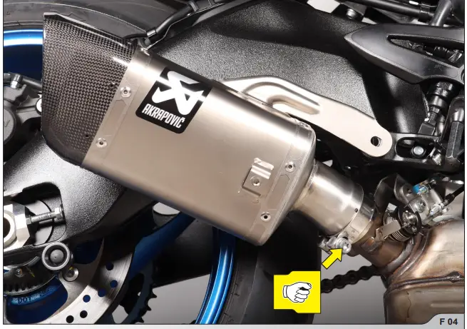 Suzuki GSX-S1000 Slip On Akrapovic Exhaust System-fig16