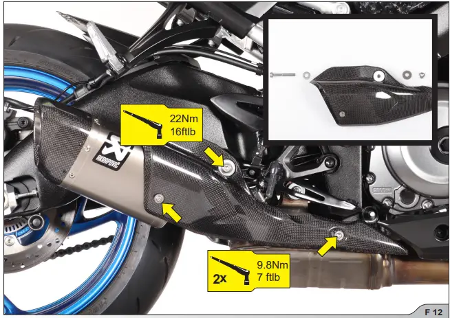 Suzuki GSX-S1000 Slip On Akrapovic Exhaust System-fig24