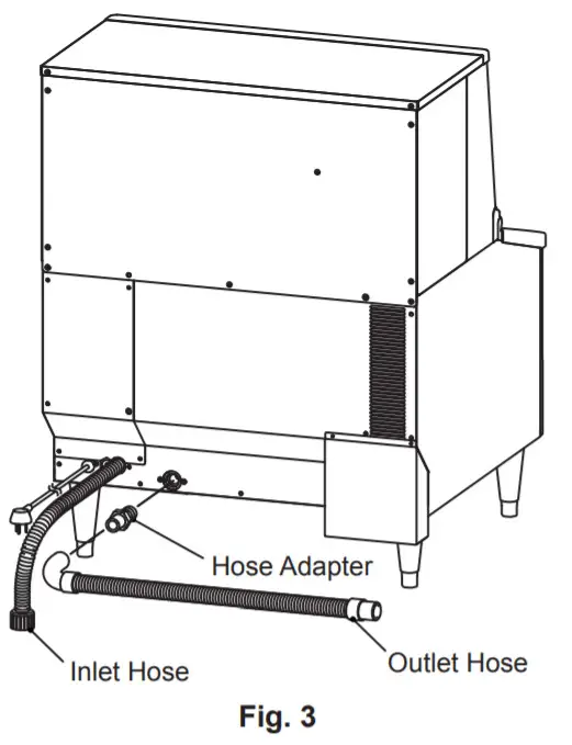 HOSHIZAKI Self-Contained Crescent Cuber- fig3