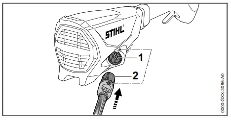 STIHL KMA 130 R Light cordless KombiEngine Landscaping Tool - fig10