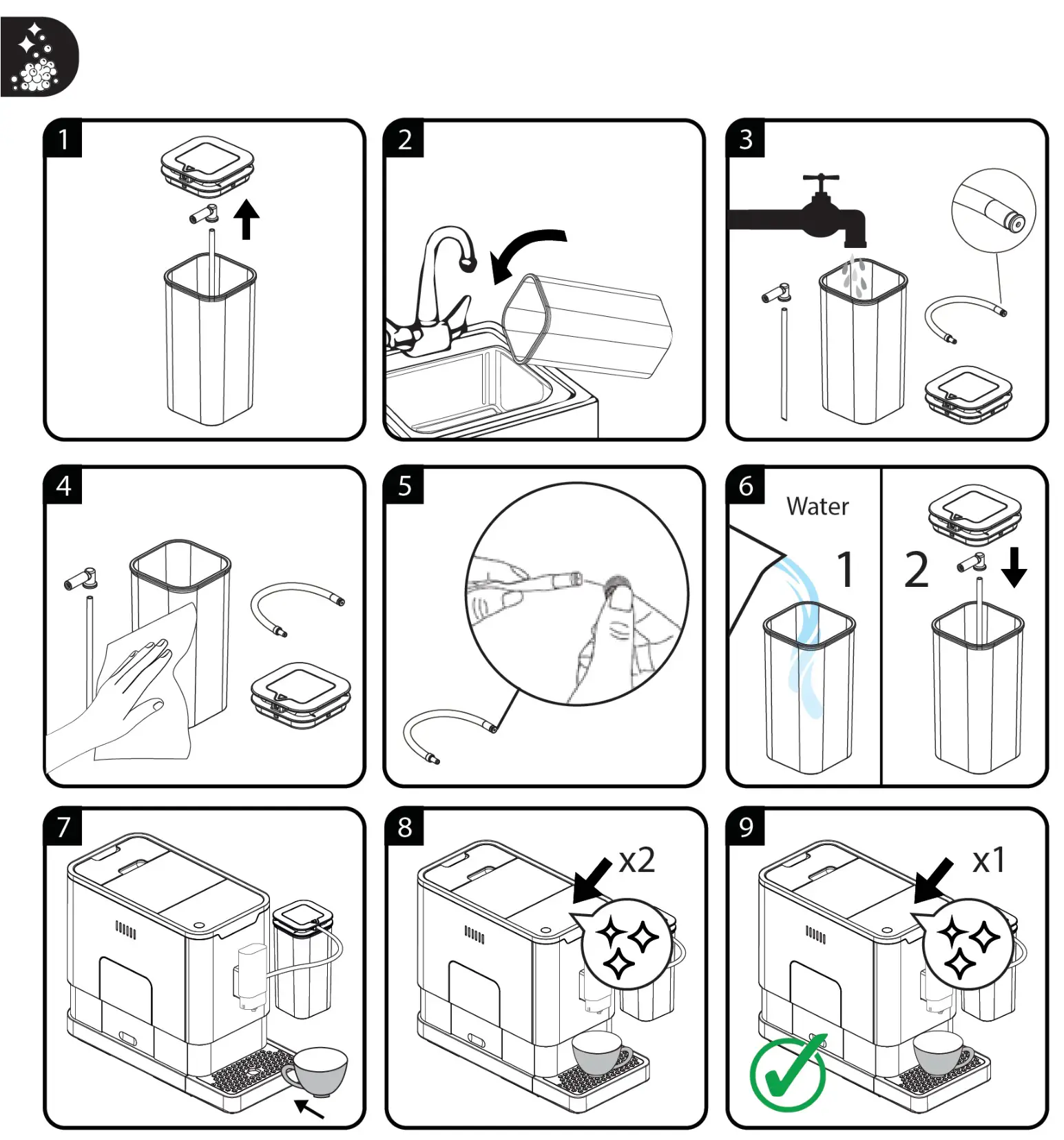 beko Fully Automatic Espresso Machine - Cleaning 2