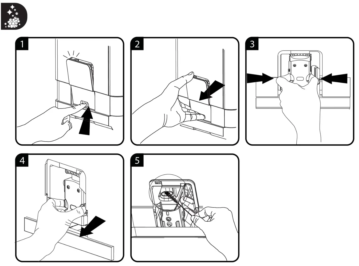 beko Fully Automatic Espresso Machine - Cleaning 4