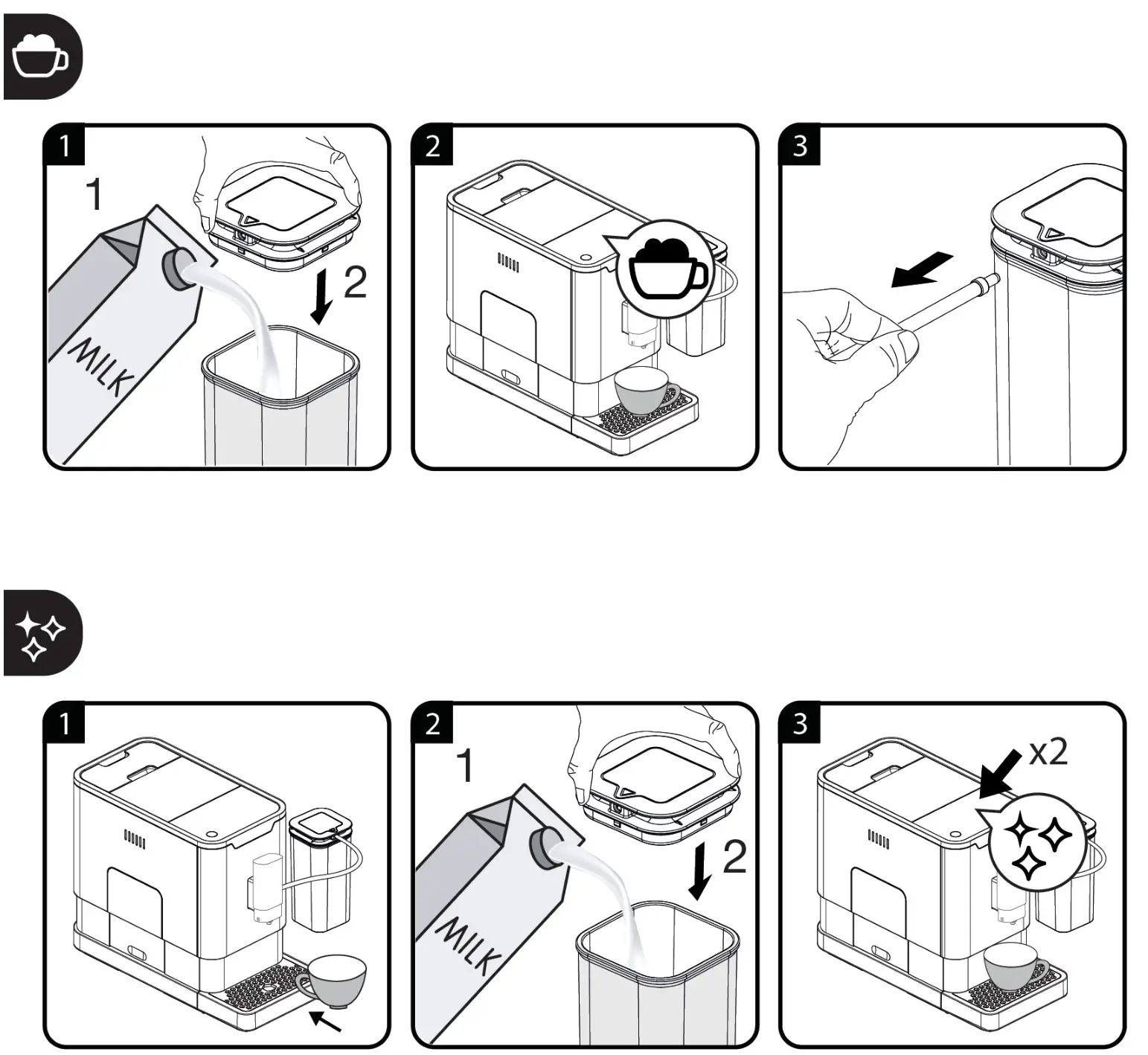 beko Fully Automatic Espresso Machine - Making Espresso