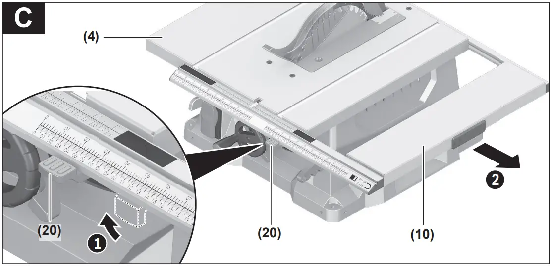 GTS 254 Professional Table Saw Overview