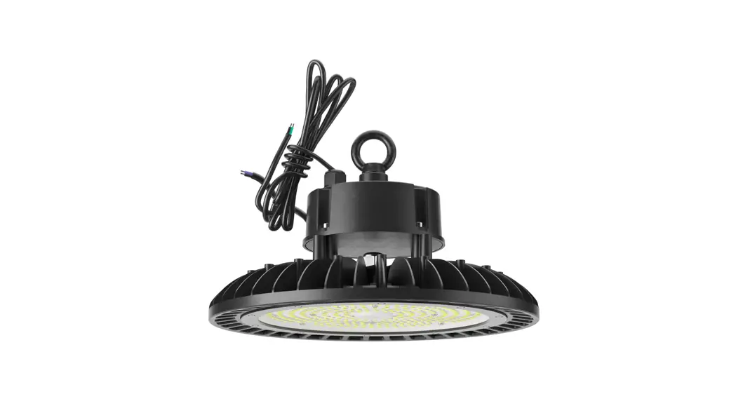 Sunco Lighting S-600h-2ph-wh Ufo High Bay Led Fixture With Accessory Socket Installation Guide