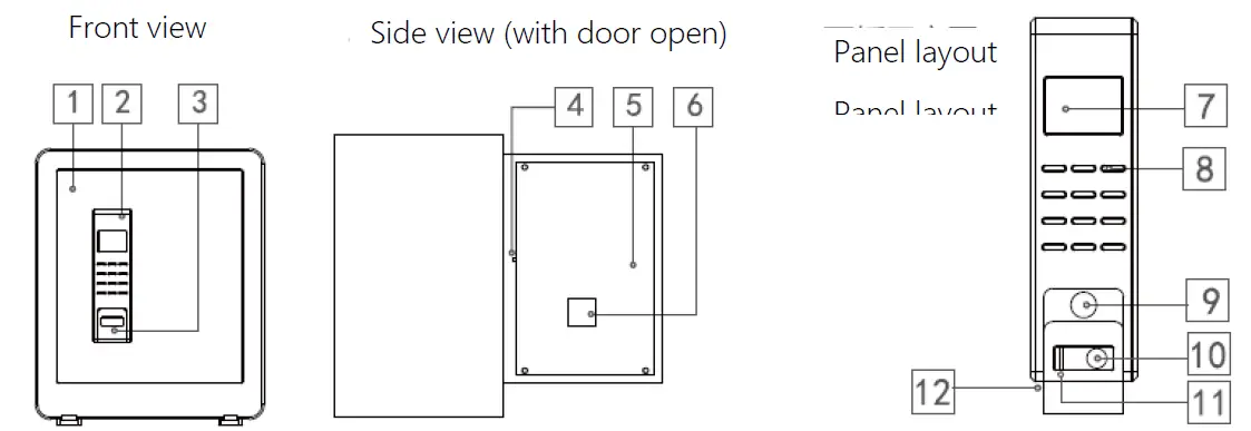 deli 4083 Deposit Safe Box 2