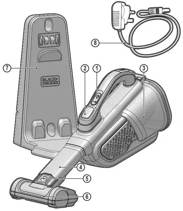 BLACK DECKER Vacuum Cleaner - Cover