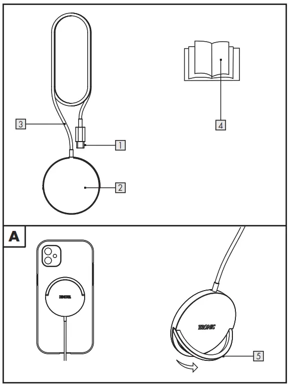 TRONIC TNMC 7.5A1 Wireless Charging Pad