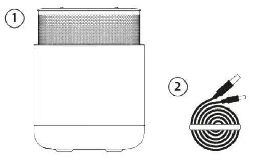 PURE DiscovR Portable Smart Speaker fig 1