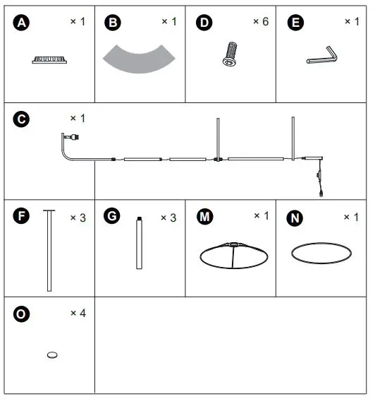 dewenwils-B08X495KWC-Shelf-Floor-Lamp-FIG3