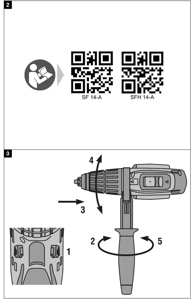HILTI SFH 14-A Cordless Compact Drill Driver - Figure 2
