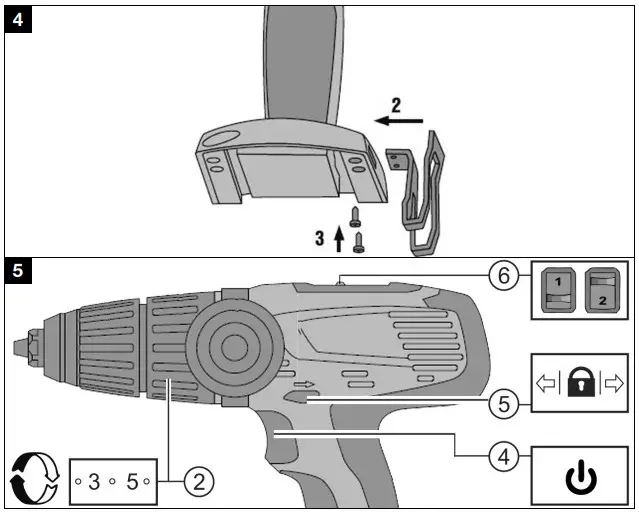 HILTI SFH 14-A Cordless Compact Drill Driver - Figure 3