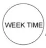 week time icon