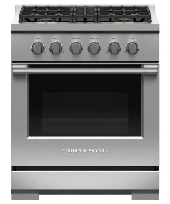 FISHER PAYKEL RGV3-304-N 30 Inch LPG Gas Range (2)