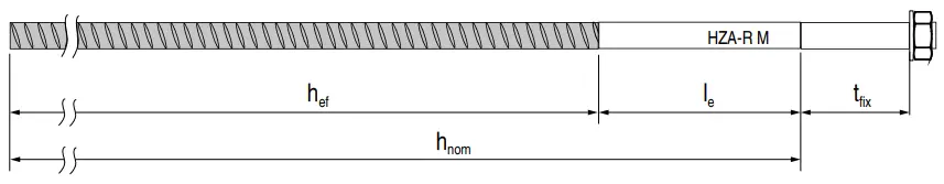 HILTI HZA R Tension Anchor - 7
