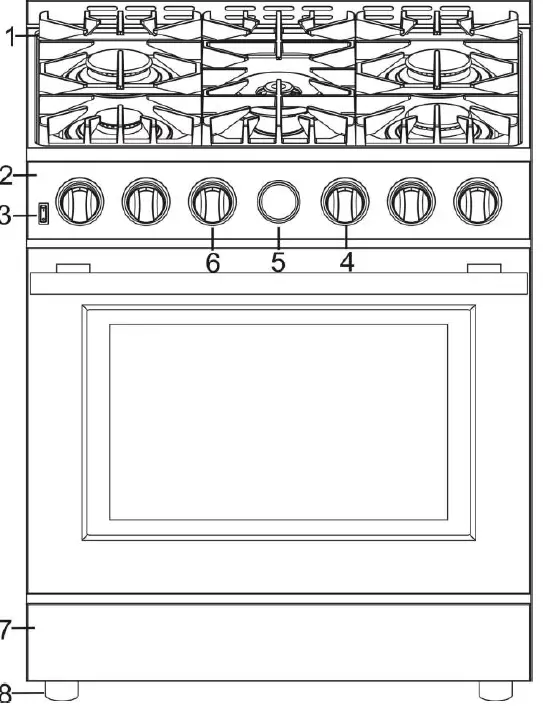 FORNO-FFSGS6228-Freestanding-GasRange-06