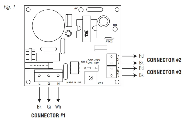 Altronix OLS20 Off Line Power Supply Charger